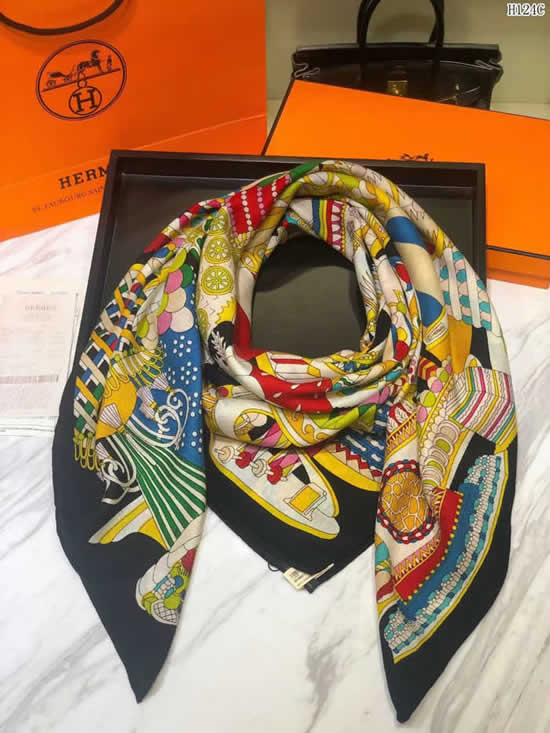 High Quality Female Shawl Hot Sale Men Scarf Replica Hermes Scarves 06